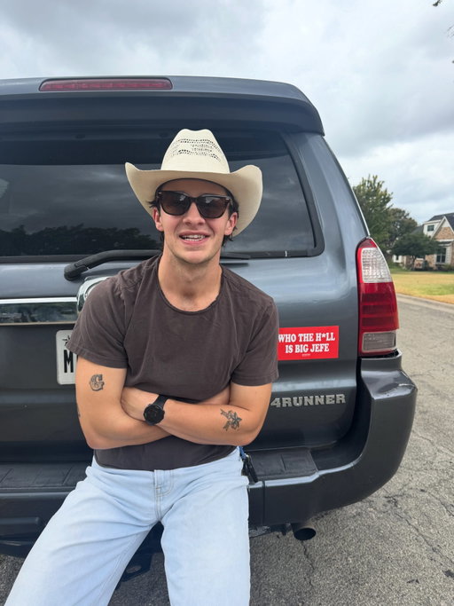 God only knows but I heard he’s in Texas