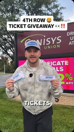 LIONS VS PACKERS 4TH ROW TICKET GIVEAWAY 👀‼️🦁

1 WINNER

2 Tickets (4th Row lower level) to Lions vs Packers in Detroit OCT 25th

Rules to Enter:
1️⃣ Follow @its.ericunger & @genisyscu 
2️⃣ LIKE this Post
3️⃣ Tag 2 friends in the comments

*one entry only*

-Lucky RANDOM winner will be announced in PINNED comment section October 9th, 2026

*giveaway is not affiliated with Instagram, the Lions, or the NFL*