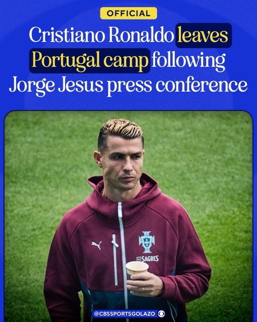After Portugal manager Jorge Jesus’ press conference, which detailed Cristiano Ronaldo’s involvement in the national team this international window, the 41-year-old has decided to leave the camp as confirmed via his Instagram 😳