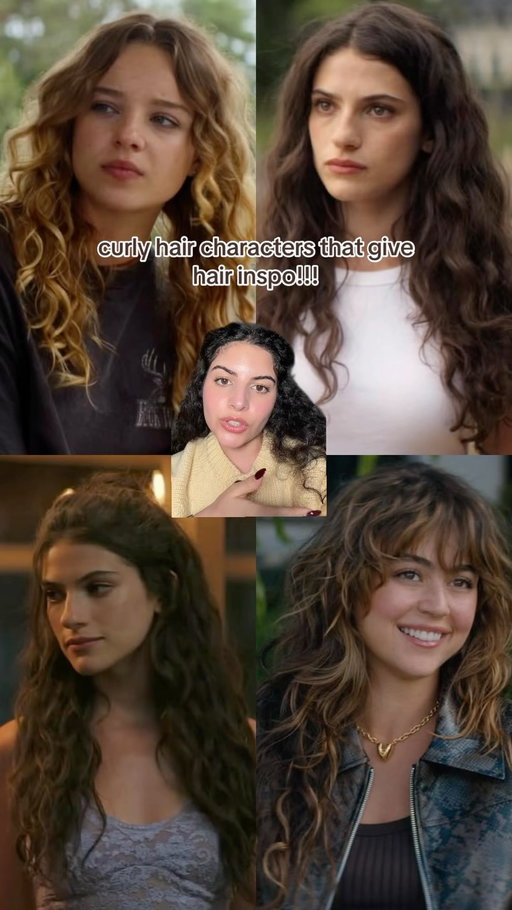 We love a curly haired main character!!! #curlyhair