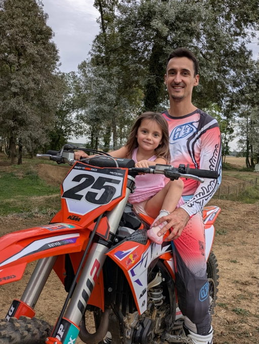 Little ride on my home track with my dad and friends.