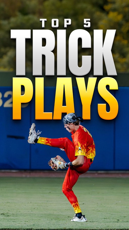 4 of the Top 5 Trick Plays of the Week came from the ELECTRIC series in Biloxi ⚡️

#bananaball #savannahbananas #baseballplayer #sctop10