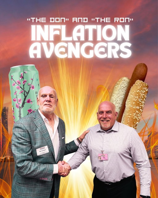 inflation: 0. Don & Ron: 1.