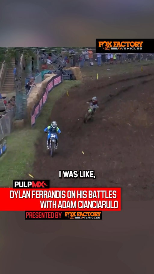 Dylan Ferrandis recalled his days battling Adam Cianciarulo as he reflected on his career after hanging up the boots 🗣️ Find your dream vehicle today from foxfactoryvehicles.com and follow them on social @foxfactoryvehicles to see the latest from their incredible vehicle lineup 📲