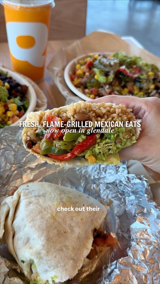 🌮🌯 Glendale has a new spot for fresh Mexican eats.

QDOBA has officially opened there and one of my favorite things about them is being able to build your meal exactly how you want it, from Flame-Grilled Adobo Chicken and Flame-Grilled Steak to fresh salsas, corn salsa, fajita veggies, pickled onions, cilantro lime rice and more. (Plus love that you can get guacamole and queso added FOR FREE). 

And if you’re planning a group meal, don’t sleep on the catering! You can customize your spread so everyone can build their own meal. Check out their app if you wanna skip the line and order ahead! #ad 

@qdoba
📍 6952 N 95th Ave, Glendale, AZ 85305