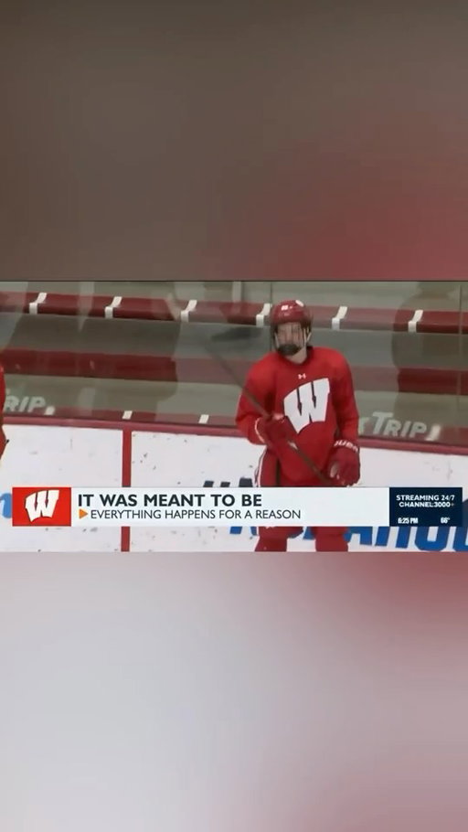 JJ Wiebusch transfers home to play at UW. #madison #wisconsin #sports #hockey