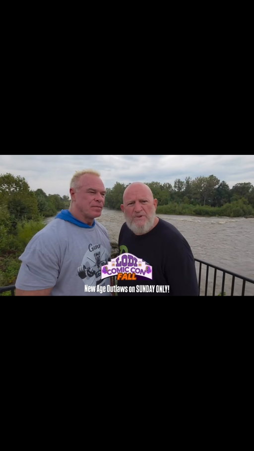 The New Age Outlaws will be at Lodi Comic Con Fall on Sunday, October 25th only and will be signing starting at 1pm! 

🎟 New Age Outlaws meet and greet tickets available here: https://bit.ly/naoutlawslodi