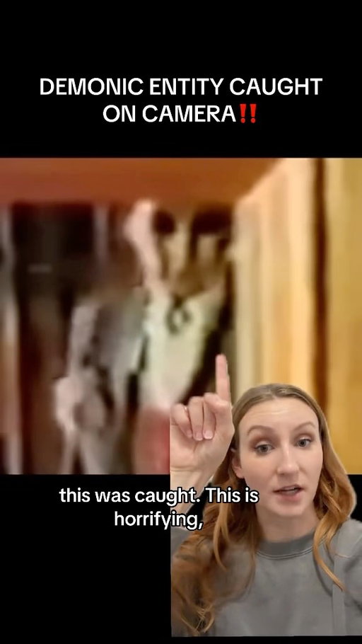 Demonic entity caught on camera  by Ed and Lorraine Warren #theconjuring #SCARYVIDEOS #caughtoncamera #edwarren #scarystories