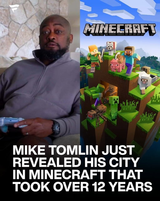 Mike Tomlin finally showed us his Minecraft city 🤯

After recently revealing he had spent 12 years building the same city, Tomlin released the first 19-minute tour of the massive world he originally started as a way to connect with his kids and relax away from football.

The city includes downtown buildings, rooftop penthouses, aquariums, a baseball field, and a soccer stadium. His son said a complete tour would take roughly two hours, so more videos are on the way.

(via CoachTomlin/YT)