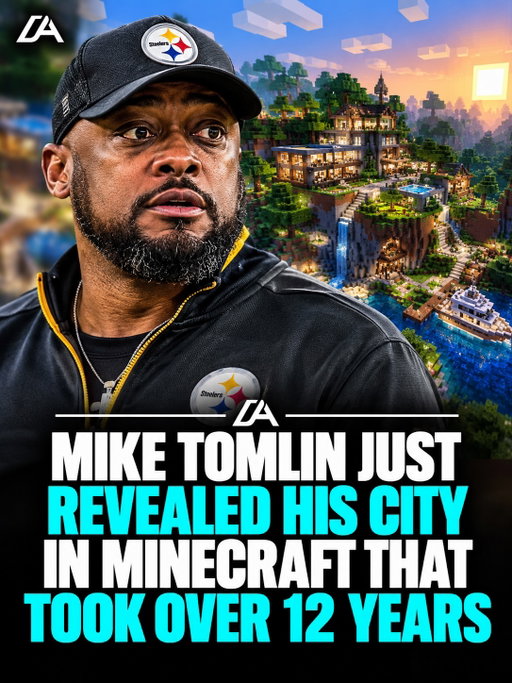 Mike Tomlin spent nearly two decades building one of the NFL’s most consistent teams… but away from football, he was quietly building an entire city in Minecraft. Tomlin says he first started playing roughly 12 years ago as a way to connect with his kids when they were younger. They eventually moved on from the game, but he didn’t. His family even helped preserve the same world as it moved from PS3 → PS4 → PS5, and Tomlin kept expanding it throughout his years coaching the Steelers. 

On September 30, Tomlin finally gave the public its first real tour. The city was built in Creative Mode around a huge body of water and has gradually expanded into neighborhoods packed with high-rise apartments and elaborate rooftops. His first building was a boutique hotel complete with an executive spa, therapy rooms, boutiques and detailed public spaces. Other buildings have multi-level aquariums running through apartments, rooftop entertainment areas and carefully planned views; Tomlin even places villagers inside certain spaces to see how people would move through them. Baseball and soccer stadiums are also part of the city and are expected to appear in future episodes. 

The craziest part might be why he kept doing it. Tomlin has described Minecraft as therapeutic… a form of mindless entertainment that let him disconnect from the pressure of coaching an NFL team. While leading Pittsburgh from 2007 through 2025, winning a Super Bowl and finishing all 19 seasons without a losing record, he apparently had this massive virtual city growing in the background the entire time. Now that he’s working with NBC Sports, his former secret hobby is becoming its own series… and after 12 years, we’re only starting to see how big the world actually is.

We post the most interesting NFL content everyday @idailyathlete 🏆