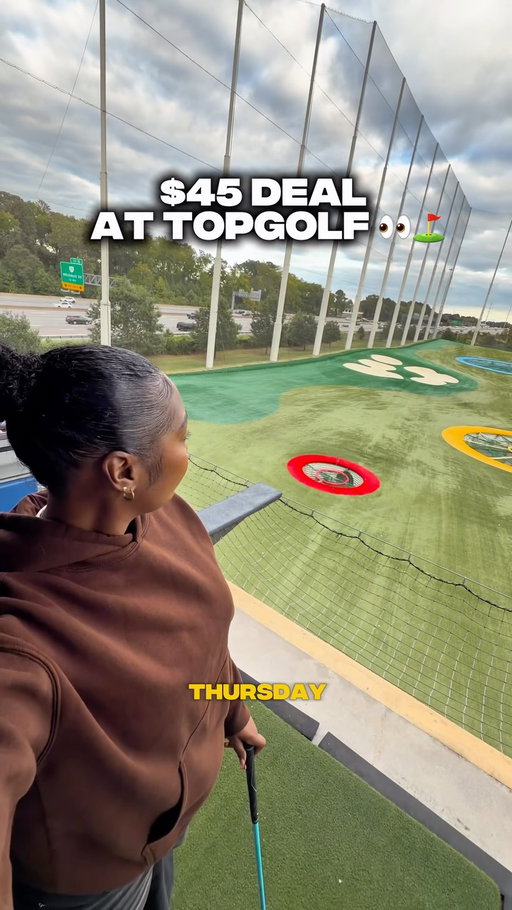 Did you know @topgolf had this deal going on?? My friend and I went to check it out and it’s legit! $45 for 1.5 hours of gameplay + 2 free entrees!! Such a great deal to get out the house with friends or a date night. 

Monday-Thursday 4pm to close ONLY! 

You have to book online https://topgolf.com/us/promo/eatgolf/

•

•

#757 #stormchasers #va #vabeach #hamptonroads