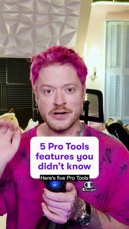 🎶5 Pro Tools features you didn't know 📷 @nashoverstreet ▶️ avid.com/pro-tools 
 
#toptips #protips #mixing #recording #musicproduction #daw #avidprotools #protools #avid #avidcreator