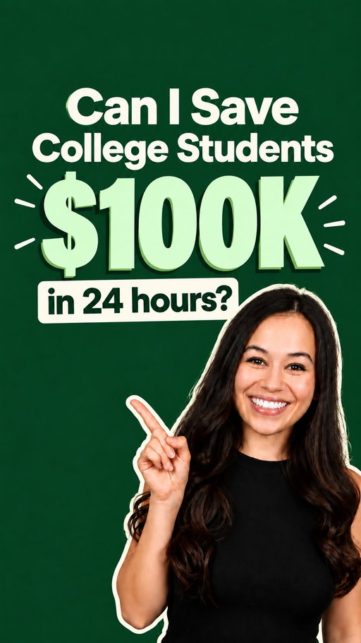 Comment “student” to see how much I can save you!

I went back to Notre Dame, where I graduated, with one question: could we help students save $100K in one day? And the results are in!

In 24 hours, we helped 380 college students save $377,776 (in estimated annual savings) - on campus and through my Instagram! I used @chatgpt to look for student plans, discounts, and other savings students might have missed.

It was a special experience to go back to my old school and help students find ways to save! If you’re a student and want to see how much I can save you, comment “student” below. Takes just 3 minutes!

#ChatGPTPartner