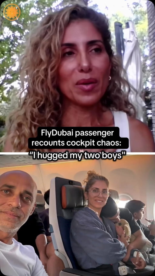 Hila Evron tells @gayleking that she hugged her two sons and prayed as their FlyDubai flight from Dubai to Israel plunged during an alleged cockpit stabbing, according to officials.

She recalls her 13-year-old crying, “Mom, I love you,” a moment she says made her realize he thought they were going to die.