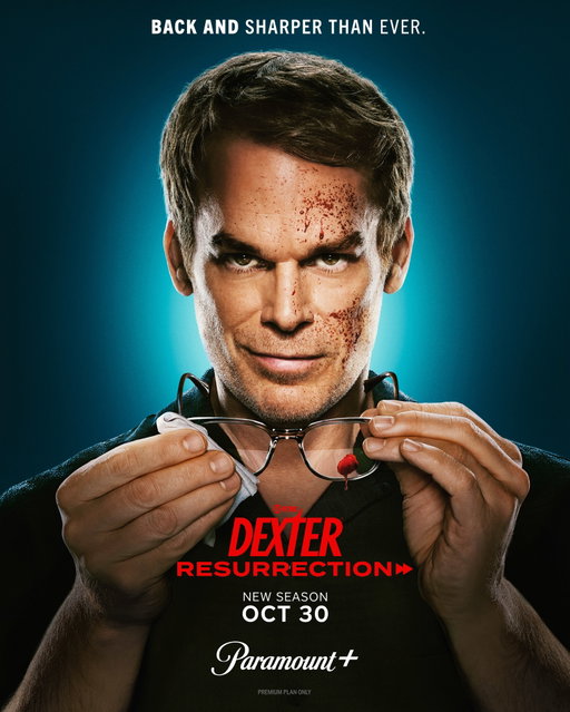 This never gets old. 🔪#DexterResurrection Season 2 premieres Oct. 30 on the #ParamountPlus Premium Plan 🩸