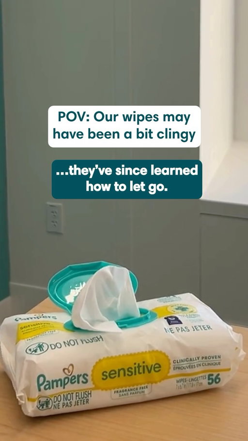 Our wipes used to think every pull was a group outing. We heard you, and we fixed it!