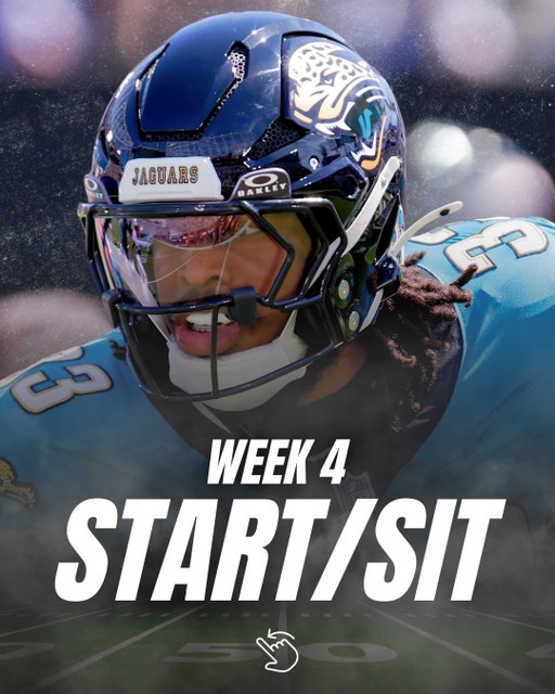Week 4 Starts and Sits!🚨

Last week, 62% of my start/sit suggestions were accurate, putting me right back on track toward my Week 1 accuracy. The matchups this week feel pretty cut and dry, so I’m feeling confident in these picks. Let’s see how it all plays out!

Side note - start all lions players this week! The panthers lost both starting CBs to IR, so backups will be covering ARSB and Jamo. Going to be a high scoring affair! 

Follow @fantasybuff14 for more #fantasyfootball content all season long 🏆
