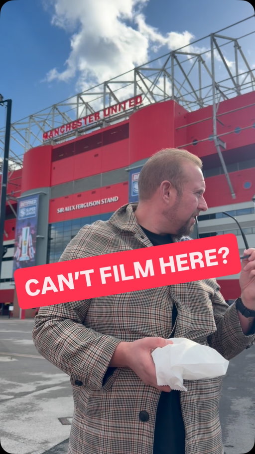 Tried to review a butty outside Old Trafford… didn’t quite go to plan 😂

Has this ever happened to anyone else filming a food review?

#manchesterunitedfc #oldtrafford #foodreviews