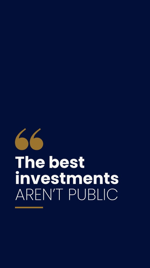 The ticker symbol isn’t where every investment story begins.

Some investors look at companies before they become publicly traded, alongside opportunities in private equity, real estate, and operating businesses.

Pre-IPO deals can offer access to established private companies, but understanding the valuation, liquidity timeline, and downside matters just as much as the upside.

#AccreditedInvestor #Executive #CEO #Founder #BusinessOwner