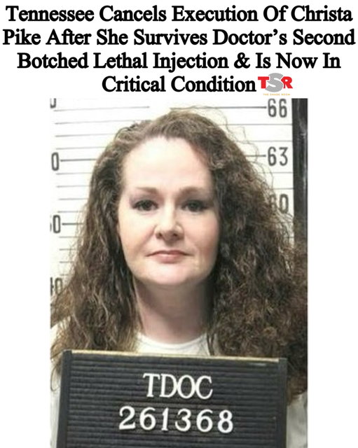 TSR Staff: Jada R.! @iamjadanicolle
______________________________
According to #ChristaPike’s lawyer, a botched attempt at lethal injection used for her execution took a toll on her and, she’s in bad shape but not in a coma. Pike’s attorney told ‘TMZ’, “Christa is critically ill but not in a coma as I understand it.” She was reported unconscious and unable to communicate. Dr. #MarkFowler who administered Pike’s failed execution also presided over another botched attempt back in May. According to legal records, Fowler reportedly had not had a central line in place for 13 years before the scheduled May execution in another case.
______________________________
Due to Pike’s medical condition of a blood-clotting disorder, her attorneys suggested hanging her instead to avoid her ultimately drowning in her own blood. Pike’s attorney mentioned that her execution warrant expired at midnight which means the Tennessee Supreme Court will have to set a new date before they can try to execute her again. Tennessee Governor #BillLee has called off the remaining executions through the end of the year but Pike’s lawyer notes they could pick a date before the end of the year. However, they expect a decision once the independent investigation is resolved.
______________________________
Witnesses at the execution reportedly watched two syringes of lethal injection chemicals be dispensed into Christa’s body, however, she was “still breathing and snoring”. Officials removed her from Riverbend Maximum Security Institution to a local hospital after the injection. Her execution follows her 1995 conviction for murder, making her the first woman executed in Tennessee in the last 200 years after the Supreme Court ruled that her execution could proceed. Pike was charged with killing and torturing her former classmate, when Pike was 18, allegedly over comments her then 19-year-old classmate made about her relationship. (📸: TN Dept. of Corrections) ✍🏾:#TSRStaffJR