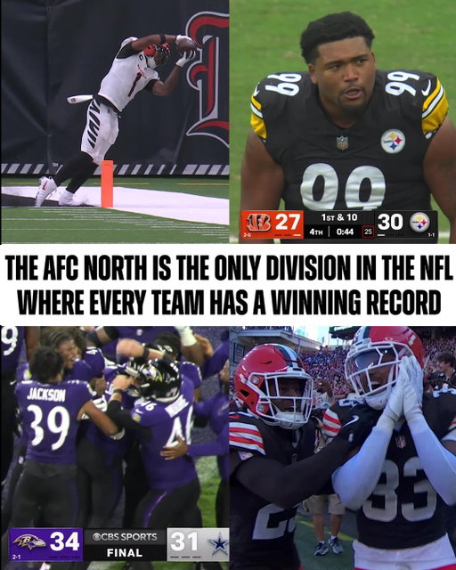 all eyes are on the AFC North 👀