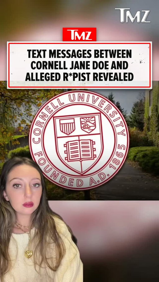 🚨 Texts between Jane Doe and one of the accused Chi Phi members reveal new details in the Cornell case.

📷: Getty