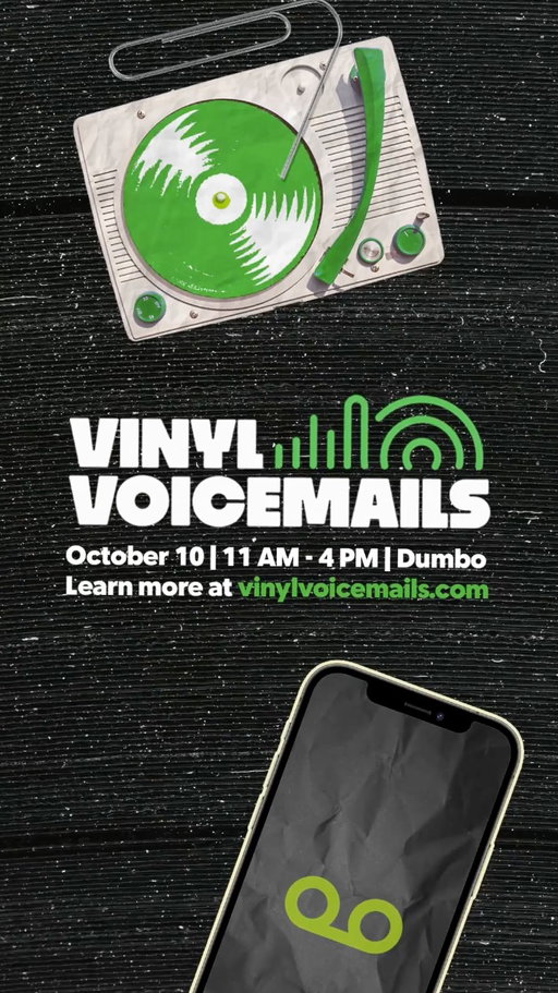 Your memories, coming soon to vinyl. RSVP today. Link in bio.

#VinylVoicemails