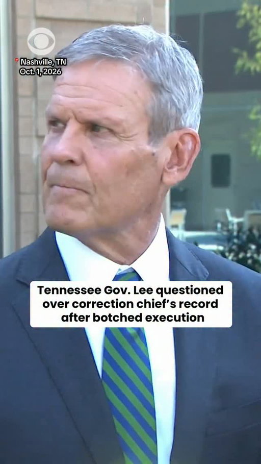 Republican Tennessee Gov. Bill Lee faced questions Thursday about his decision to hire Corrections Commissioner Frank Strada following the failed execution of Christa Pike. Strada also held a leadership role in Arizona’s corrections system when the state carried out three executions in 2022 that encountered problems with the lethal injection process.

Asked whether he bears responsibility for employing Strada, Lee said the Tennessee Department of Correction appears to have followed its approved protocol. He said an independent investigation will examine what went wrong.