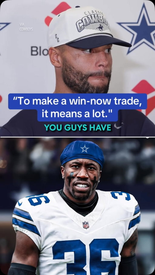 Dak Prescott is thankful that the Cowboys are going all-in after acquiring CB Joey Porter Jr. 😤
