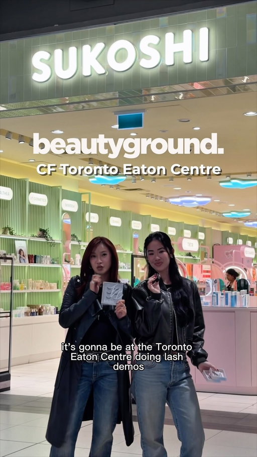 Toronto, we’re coming for you 👀🩷

Come hang with Julia & Judy at the Toronto Eaton Centre from October 7–11!

Shop your favourite lashes & get your lashes done 🎀

See you next week! @sukoshiofficial @beautygroundofficial 🫶🏻