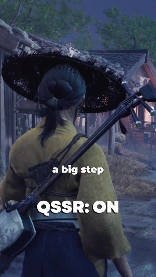 Trying the PS5 QSSR Graphics Update
