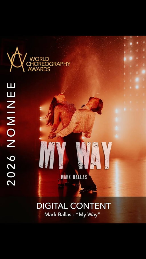 There are no words. Thank you to everyone who played a part in bringing this piece to life. It is an honor to be nominated for a World Choreography Award. @whitleavitt 🤩