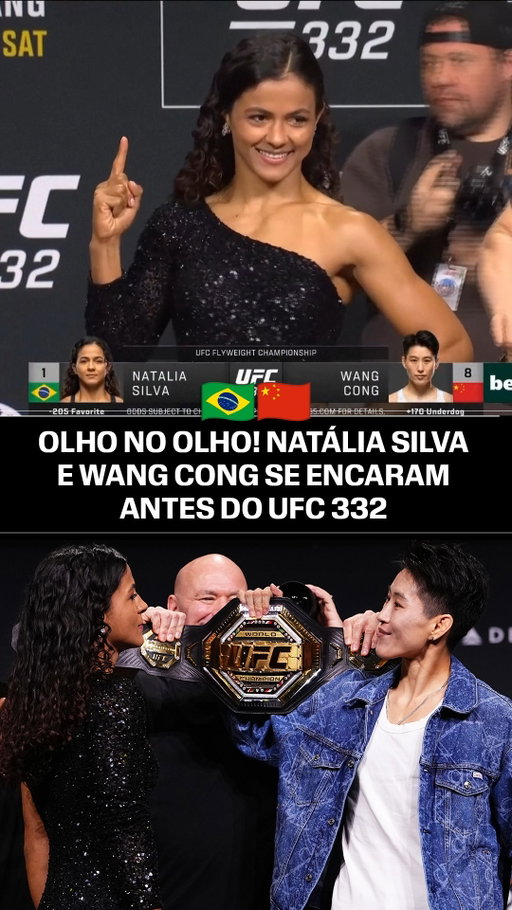 Natália Silva pode conquistar um cinturão inédito para o Brasil neste sábado! 🇧🇷🥊

A brasileira enfrenta Wang Cong pelo título vago do peso-mosca no UFC 332, em Salt Lake City. Antes do duelo, as duas ficaram cara a cara, e Natália reforçou: está “focada na luta”, mas sabe que uma vitória seria histórica para o país.

#ESPNKnockout #UFC332 #UFC