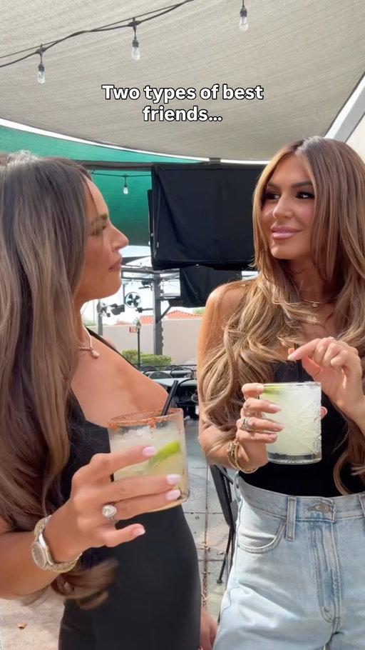 Which one are you? 😇😈 #girls #fyp #besties @hairby_chrissy