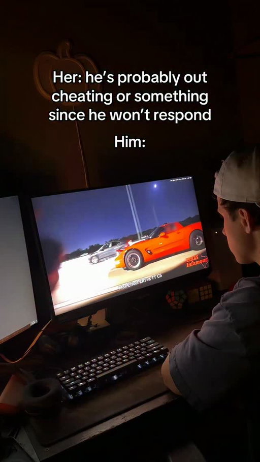 I need a 360 cam so I can make the same content 💀 #streetracing #carcommunity #corvette #mustang