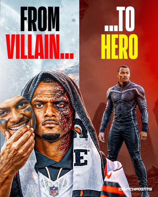 Just weeks ago, he was showered with boos by his own home crowd. Fast forward to tonight? Deshaun Watson just became Cleveland’s absolute HERO. 🔥

In a high-stakes Thursday Night Football showdown, Watson put on a clinic and dragged the Browns to a massive, emotional statement win over their arch-rival Pittsburgh Steelers.

Remember that disastrous season opener? Ancient history. 

Watson took every bit of that hate personally, answered the call on the field, and suddenly has Dawg Pound completely believing this offense is the real deal.

Oh, and that ridiculous Thursday night mojo? Still very much alive. 

Cleveland is now an unbelievable 8-0 on TNF since 2018. Stealing a win like that against a bitter AFC North rival just hits different.

At 3-1, the vibes in Cleveland have done a complete 180. The energy is electric, the belief is back, and the city is buzzing.

From getting booed out of his own stadium to owning prime-time as Cleveland’s savior. 

Man, what a difference a few weeks can make.