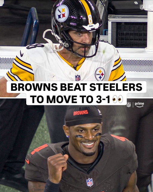 ANDRE SZMYT WINS IT FOR THE BROWNS ON A 56-YARD FIELD GOAL 😤

THE 2026 BROWNS ARE 3-1 AND IN FIRST PLACE IN THE AFC NORTH 👏
