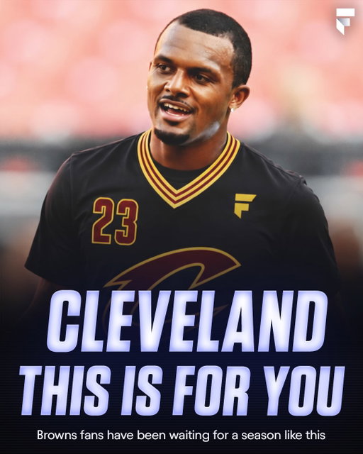 THE BROWNS ARE REALLY 3-1 AND SITTING AT THE TOP OF THE AFC NORTH 😭

Deshaun Watson really saved Cleveland on Thursday Night Football.
