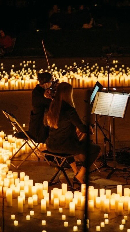 Enter the new season with the best possible plan 🕯️ Pick your best outfit and let yourself be swept away by the light of the candles and the best soundtrack!

🎻 Get your tickets now at the link in the bio!