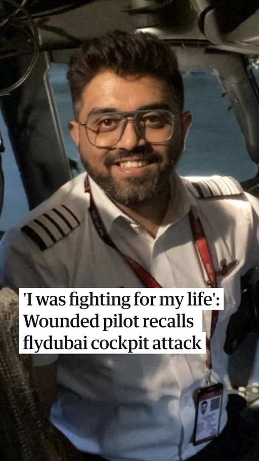 ‘I was fighting for my life…I also knew that I couldn’t let anyone die’ said the Indian pilot who helped thwart an apparent attempt to crash a plane, which was travelling from Dubai to Tel Aviv.
 
Capt Smit Machchhar told the Indian prime minister Narendra Modi in a video call broadcast live on television news channel how he fought for his life in the minutes after his co-pilot stabbed him and the plane began a steep descent.

He has been hailed as a hero for his actions, with world leaders saying he helped prevent a potential disaster.
Watch the video and head to the link in bio to read the latest developments.