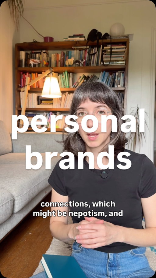 I have so many thoughts on “personal brands” and how the shame of them has been unfairly passed to the individual. Posting on social media is serious work. It’s a job. And I think there are ways to participate in the circus that still feel honest and self-actualized. Let’s explore this! 

(Quote from @kjezermo The Story of Your Life)
#personalbrand #socialmediastrategy #knowledgecreator #creatoreconomy #latestagecapitalism
