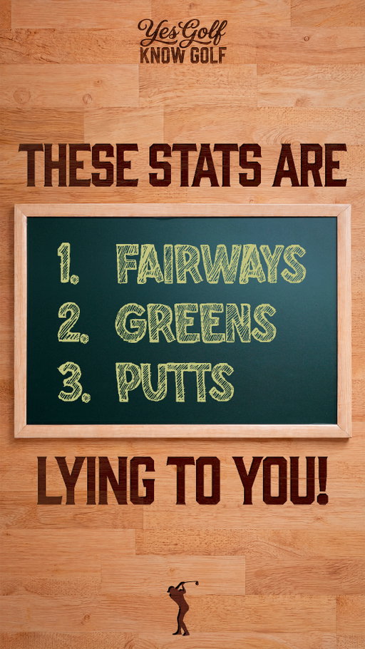 These stats are LYING TO YOU!!! Fairways & Greens In Regulation and Total Putts aren't the most effective way to understand how well you are excelling or struggling in these areas of your golf game ⛳️ 

Strokes Gained gets way more detailed... Watch the full explanation on MoonBall Golf's YouTube Channel 👀