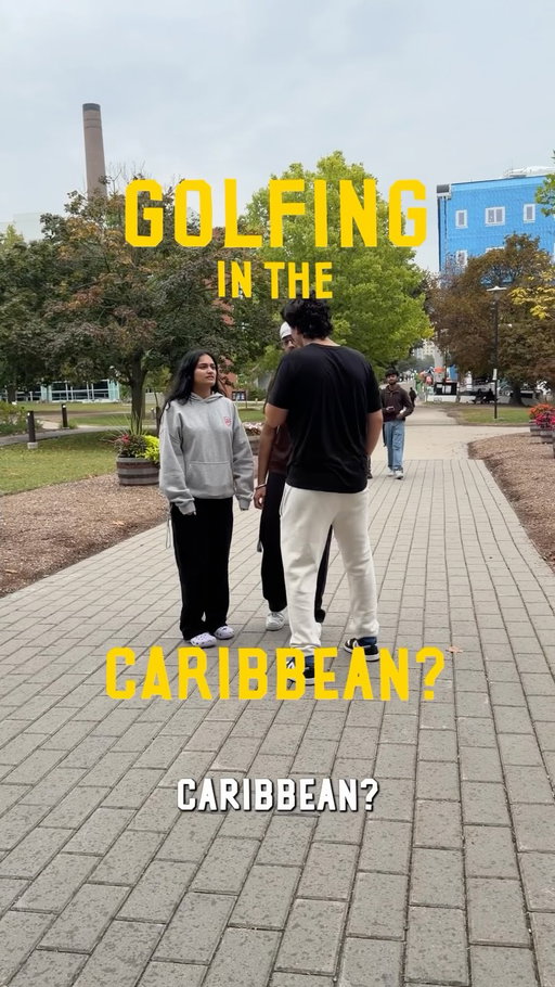 The golf simulator at PAC is a hidden gem not many know about, and it is perfect if you’re looking for a golf staycation to the Caribbean. Today, Upmeet and Anika tee’d off at the Tooth of the Dog Golf Course, which is in the Dominican Republic! 🇩🇴🏌️

You can find more about booking information on the Waterloo Athletics website. Happy golfing!⛳

#goblackgogold #warriorrec #uwaterloo #moveplaysucceed