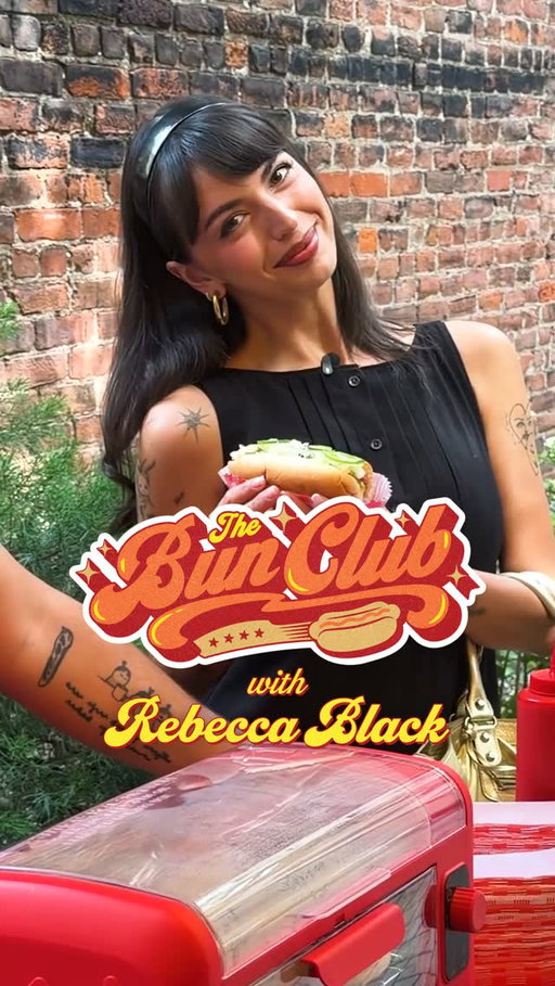 @chrisklemens discusses @msrebeccablack's love for stinky food, believing jack black was her uncle, and ultimately what it takes to be an EXCLUSIVE member of 🌭the bun club🌭

will rebecca be our newest member? 🤭 find out now.

series director & producer: @lazermouth
director of social: @megmegbailey
editor: @lazermouth
design: @kvisualstudios
culinary: @jenosaki 
cam ops: @ronaknair64 & @domtroupe
production & social coordinator: @mackenzieanncampbell
