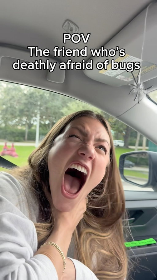 Them bugs so scary fr😵‍💫 

#pov #comedy #skit #humor #friend