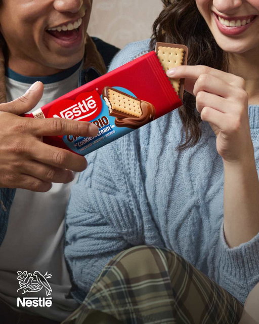 Dreaming of Nestlé Choco Trio... a triple combination between the best of chocolate, crunchy biscuit and cookies & cream filling! 🍫💭