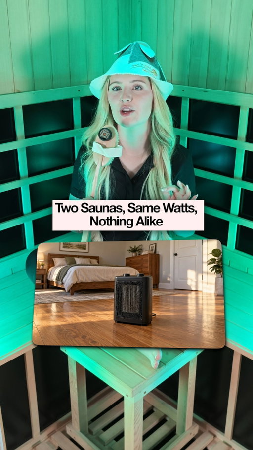 A space heater that works in a small bedroom won't heat a warehouse the same way.