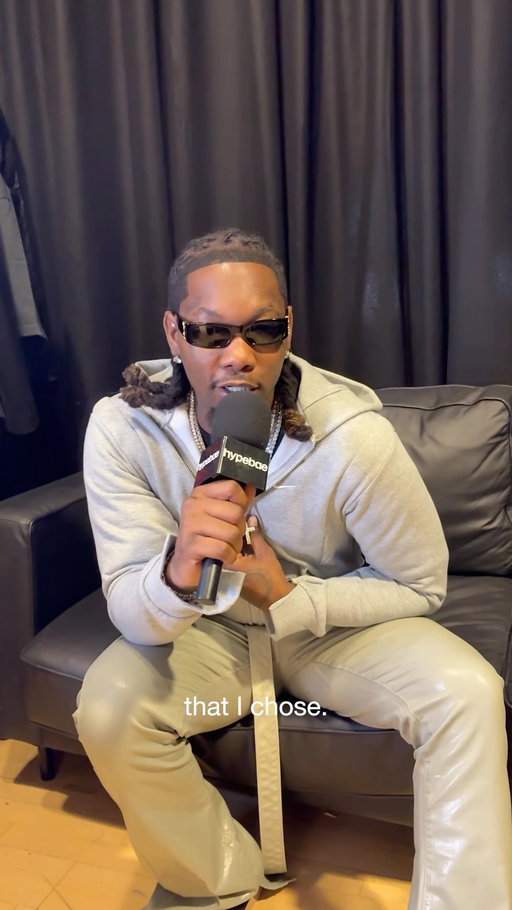 We caught up with @offsetyrn at Paris Fashion Week.