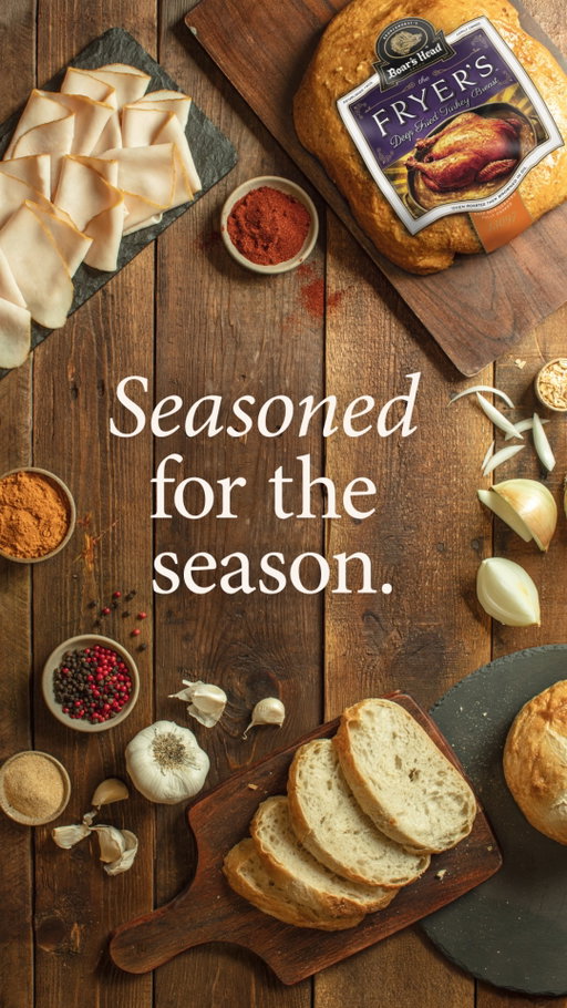 Thanksgiving is coming, but the flavor doesn't have to wait.

The Fryer's™ Turkey Breast is already at your deli counter, ready so you can satisfy your cravings without the carving.