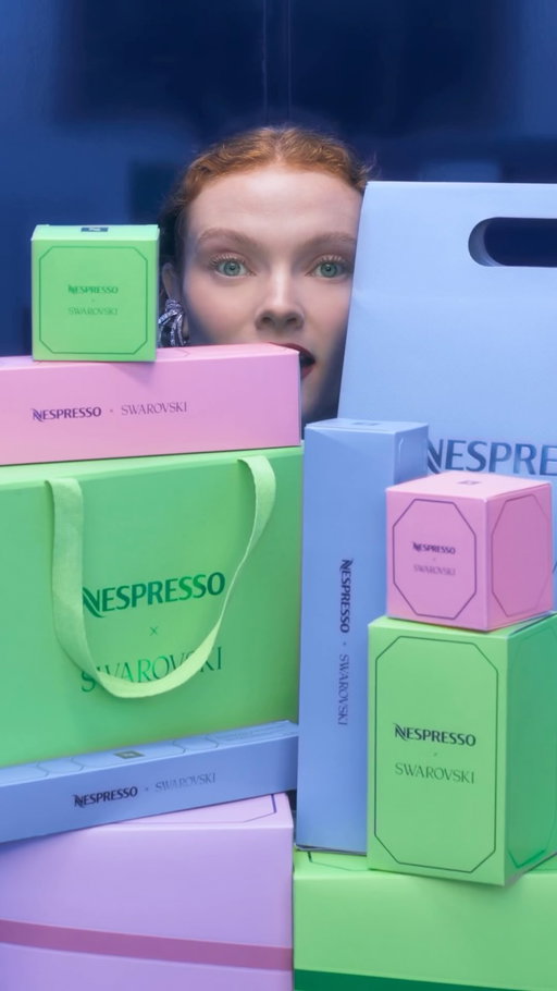 Gift sips that shine. The full Nespresso x Swarovski collection will be available across all US boutique locations and online as of October 14th. #MakeEveryCoffeeMomentShine #WhatElse